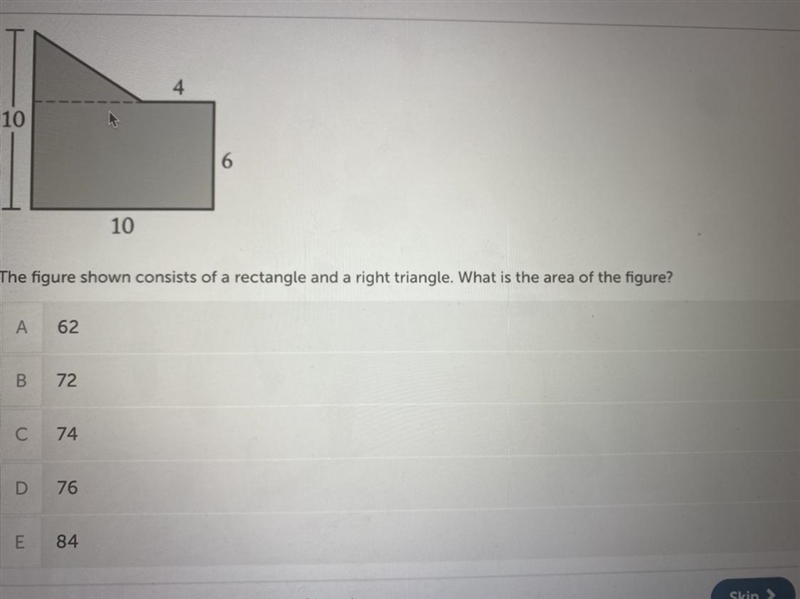 What is the area of the figure?-example-1