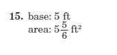 Find the missing dimension.-example-1