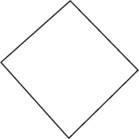 Classify the shape as precisely as possible based on its markings. A) Diamond B) Square-example-1