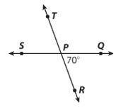 What is the measure of A.70 B.20 C.110 D.140-example-1