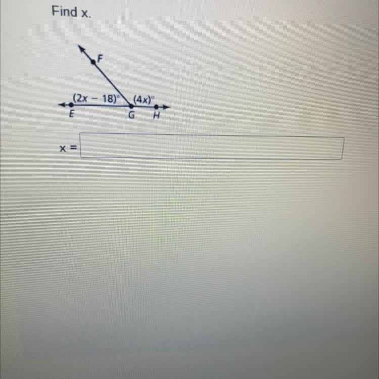 HELP PLEASE!!!! Find x.-example-1