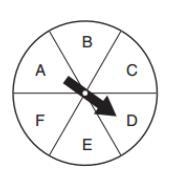 What is the probability of spinning the spinner and it landing on a VOWEL? 20% 25% 33% 42%-example-1