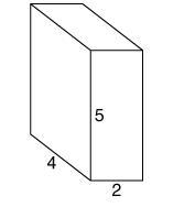 What is the volume of this rectangular prism? All dimensions are in centimeters. 40 cm-example-1