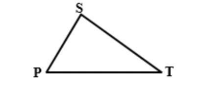 Given: △PST, Area of △PST=71.24 PS=15, Pt=13 Find: m∠P (Please help!!!)-example-1