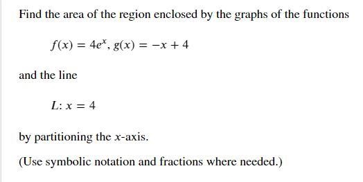 Find the area of the region (CALCULUS HELP I WILL VOTE BEST ANSWER)-example-1