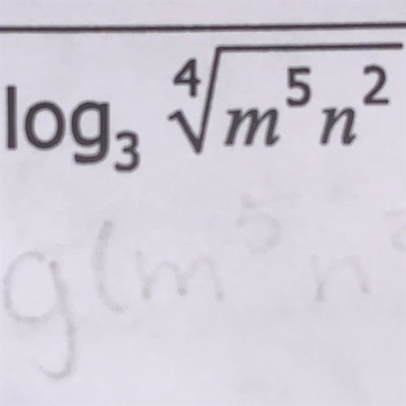 Expand the Logarithm-example-1