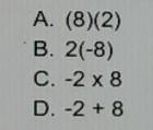 if the temperature fell 2 degrees for 8 days in a row, which expression would best-example-1