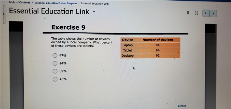 The table shows the number of devices-example-1