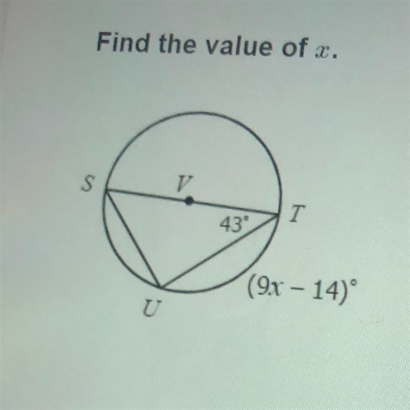 Find the value of x?-example-1