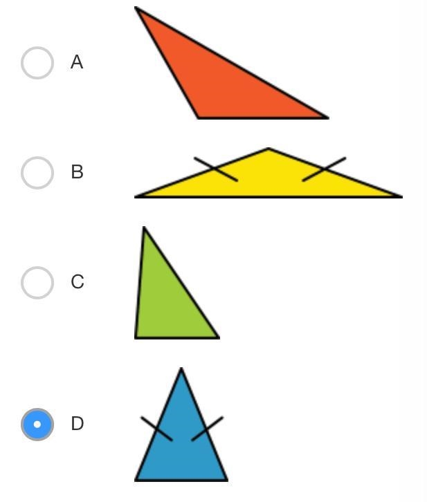 Find the obtuse, isosceles triangle-example-1