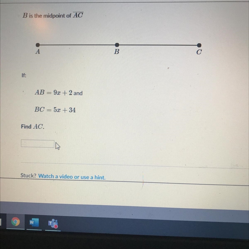 Someone please do this and explain in detail of how you get x.-example-1