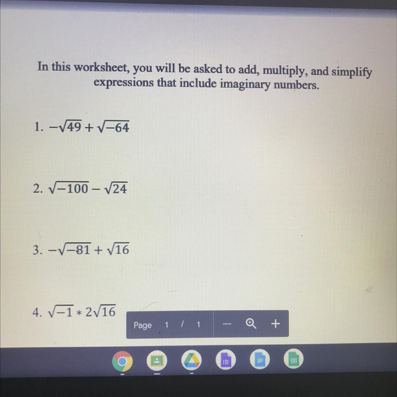 Help with imaginary numbers please!!!-example-1