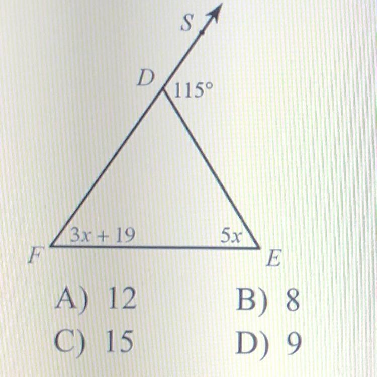 Find the value of x please help!!!!-example-1