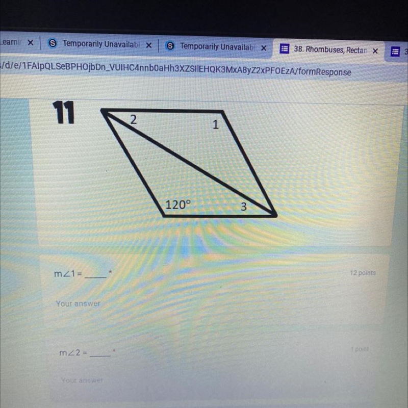 Need the answer to angle 1 angle 2 and angle 3-example-1