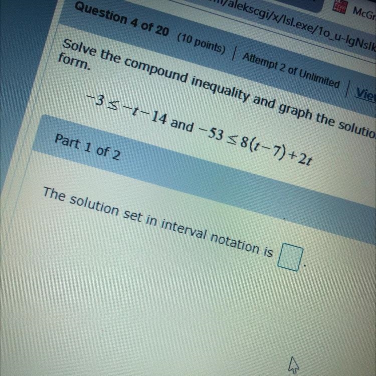 The solution set in interval notation is ??-example-1