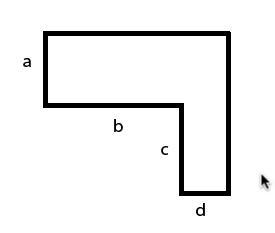 What is the perimeter of the shape below, given a = 5.66, b = 13.75, c = 6.76, d = 4.59-example-1