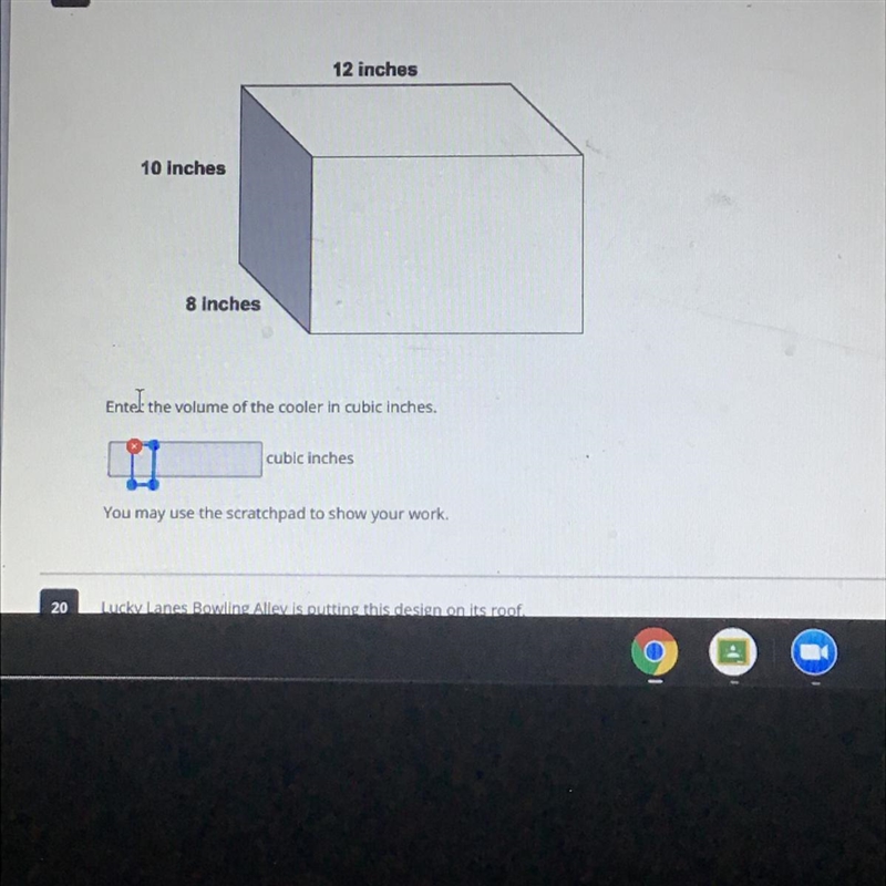 18 The measures tanker are shown 12 inches 10 inches 8 inches Enter the come of the-example-1