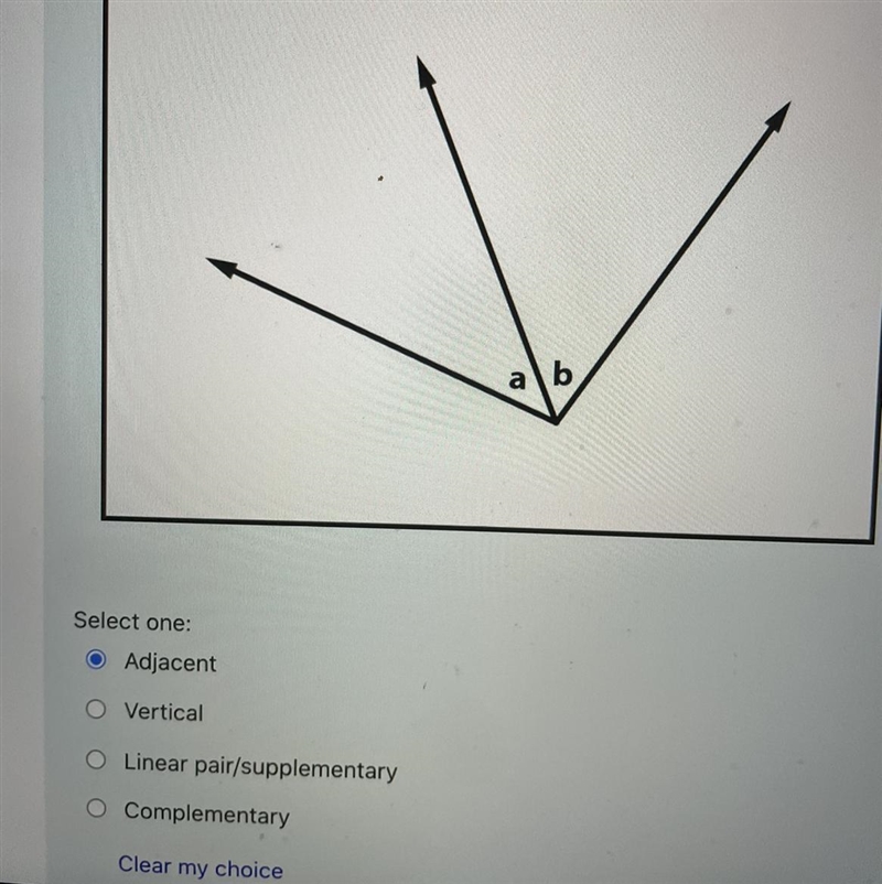 Identify the angles relationship-example-1