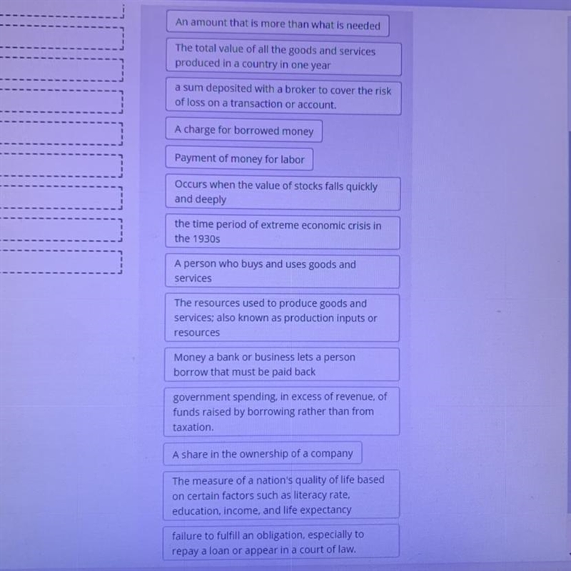 Match the term to its definition Brainlessly and 25 points Definitions on picture-example-1