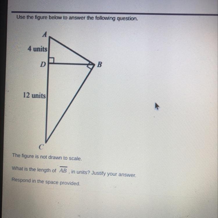 What would be the length of AB I need urgent help?-example-1