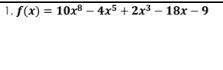 Solve the derivatives of the following function. Show your complete solution.-example-1