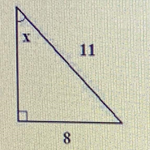 Using the image above, set up the equation that would help to determine the value-example-1