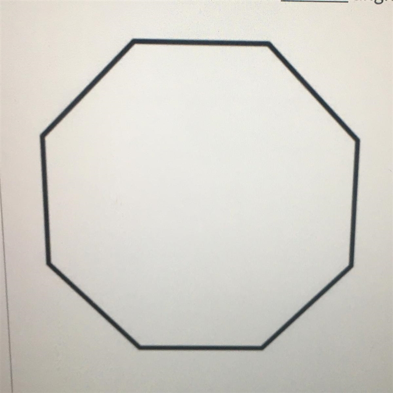 What is the measure of EACH exterior angle for this regular octagon? 360 45 1080 135-example-1