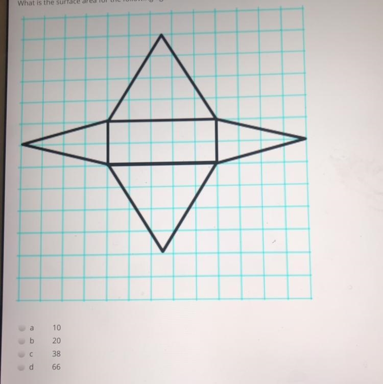 Which one hurry A.10 B.20 C.38 D.66-example-1