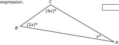 What is the measure of m∠A-example-1