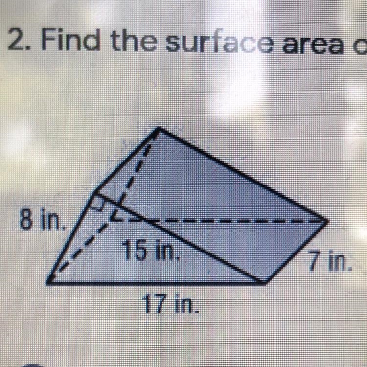 Help help Find the surface area of the figure !-example-1