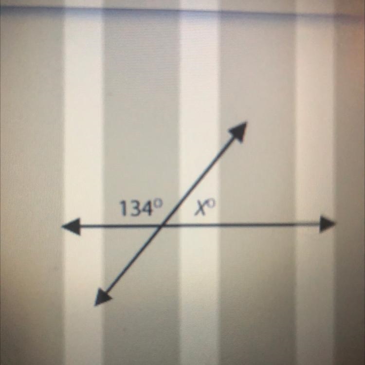 100 POINTS!! What is the value of x? Enter your answer in the box.-example-1