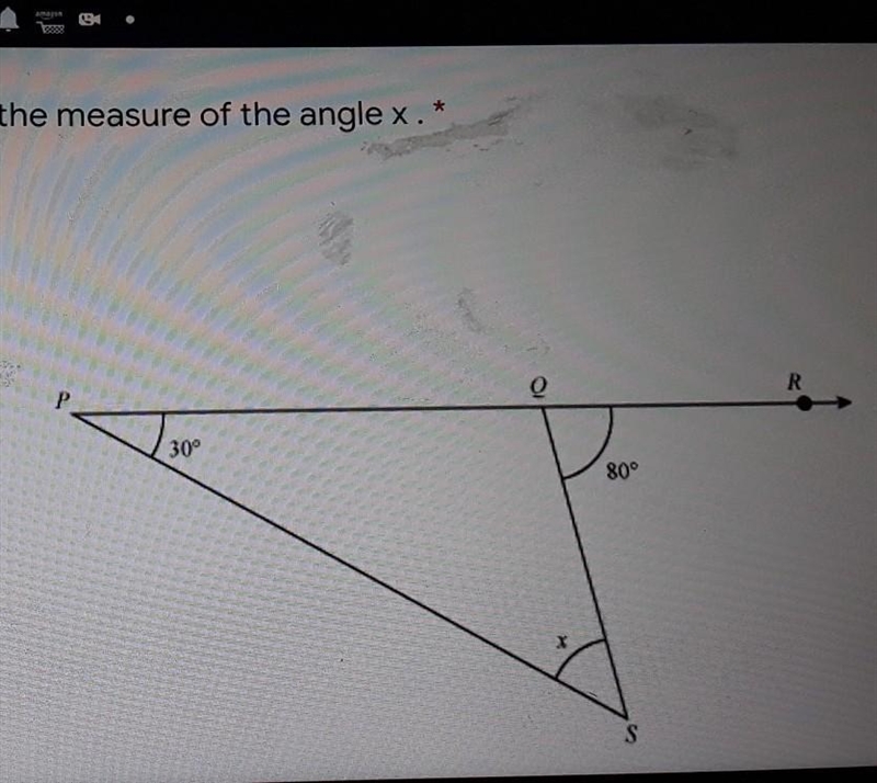 Find the measure of the angel x​-example-1