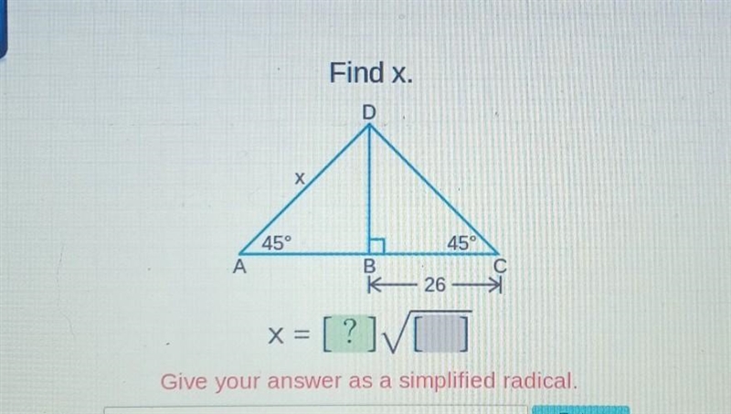 Find X? please help?​-example-1