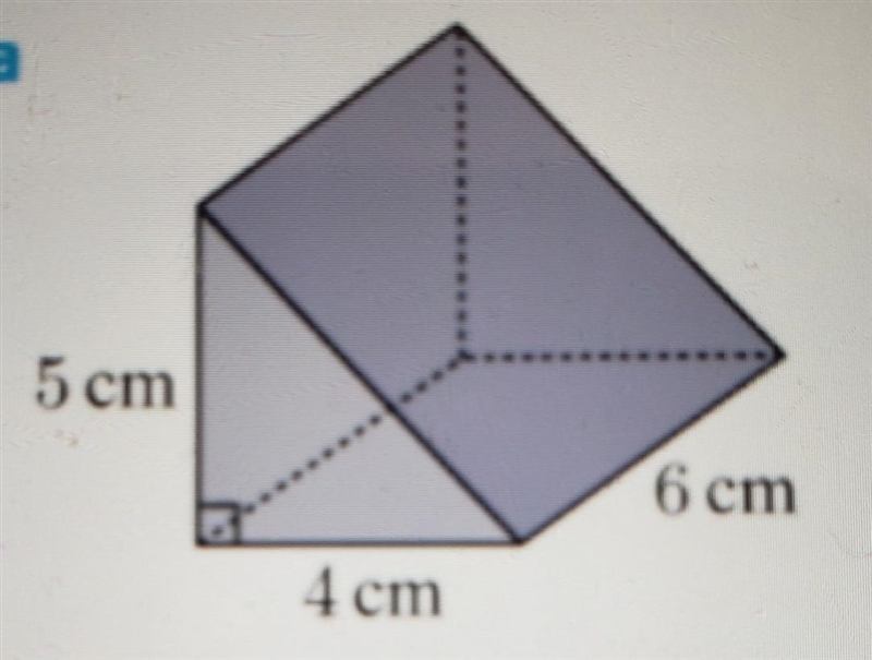 Find the surface area of each triangular prism.​-example-1