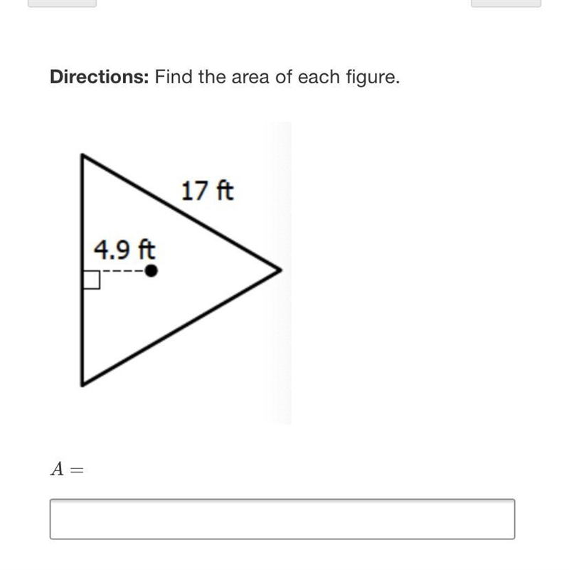 Find the area of the regular figure-example-1