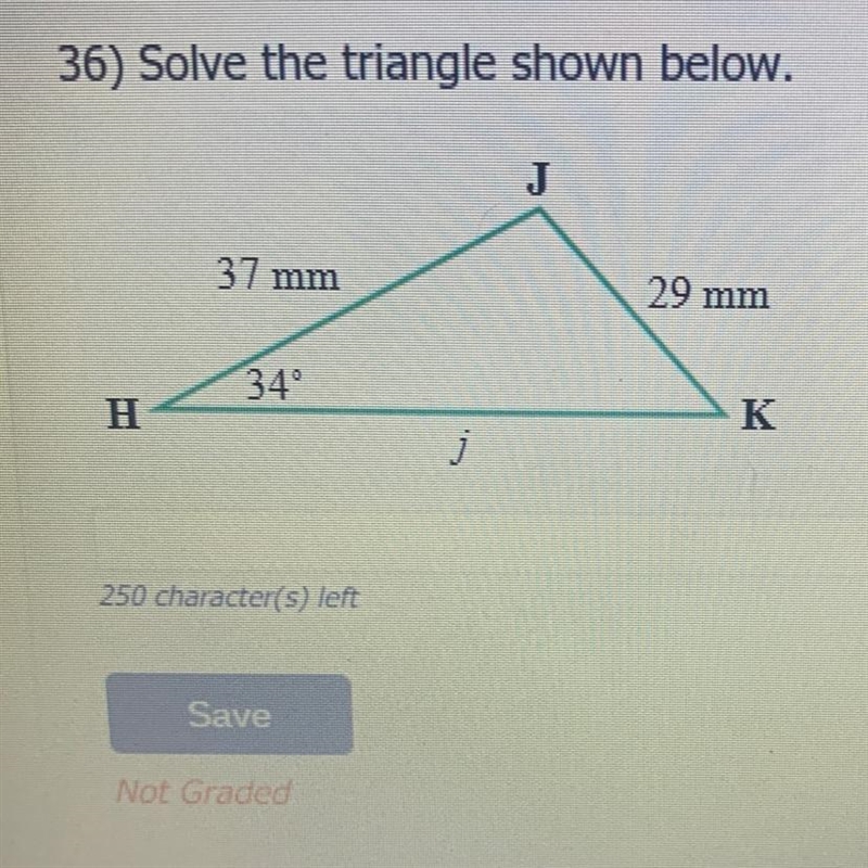 Have to use laws of sines, can someone solve this one?-example-1