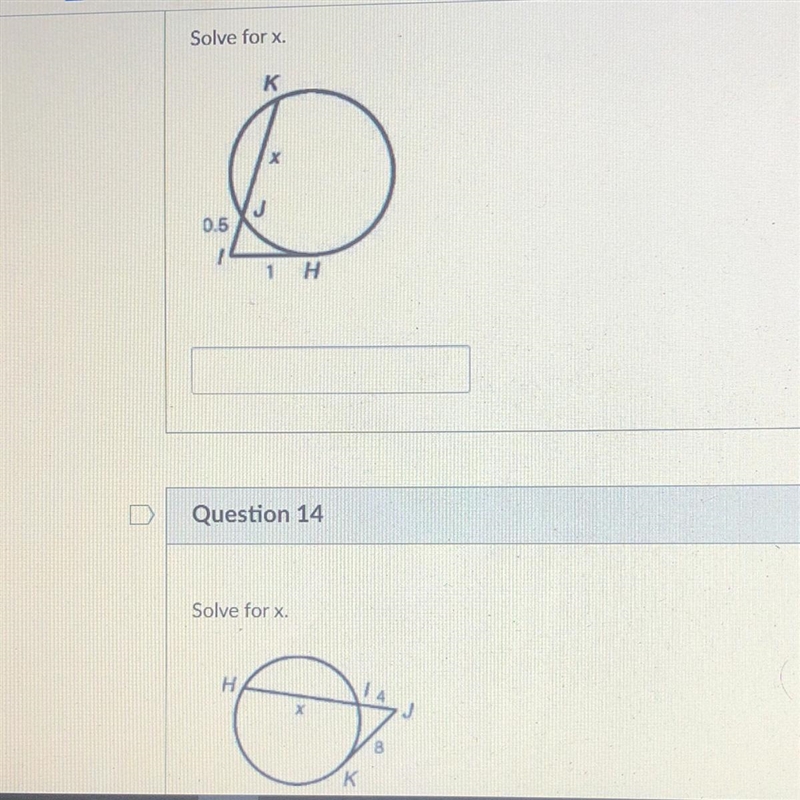 Solve for x. HELP ON THESE 2 QUESTIONS FASTT !!! PLEASE !!!-example-1