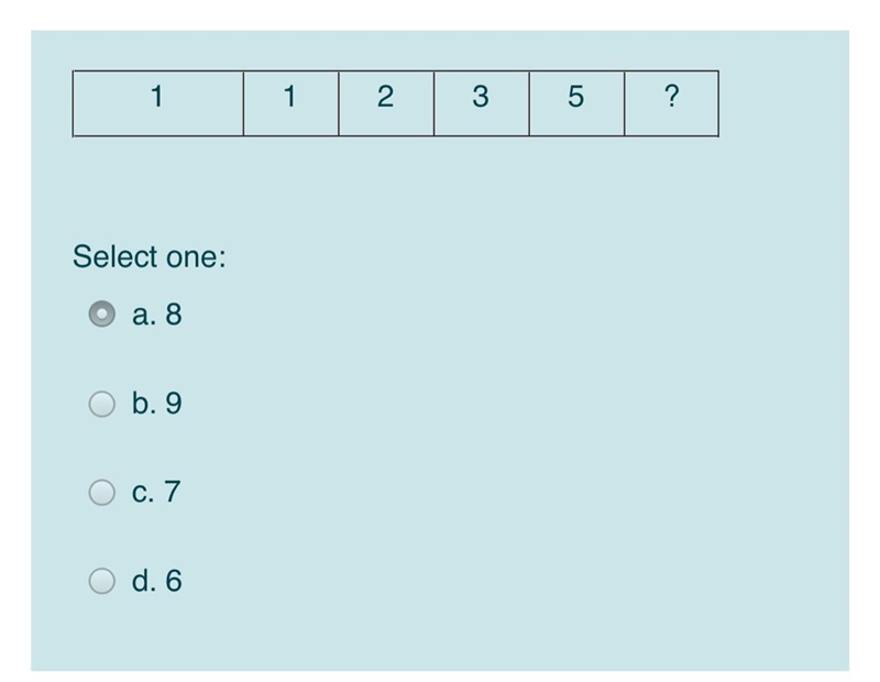 A. 8 b. 9 c. 7 d. 6-example-1