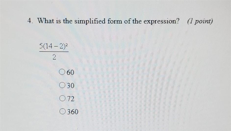 What is the simplified form of the expression? ​-example-1