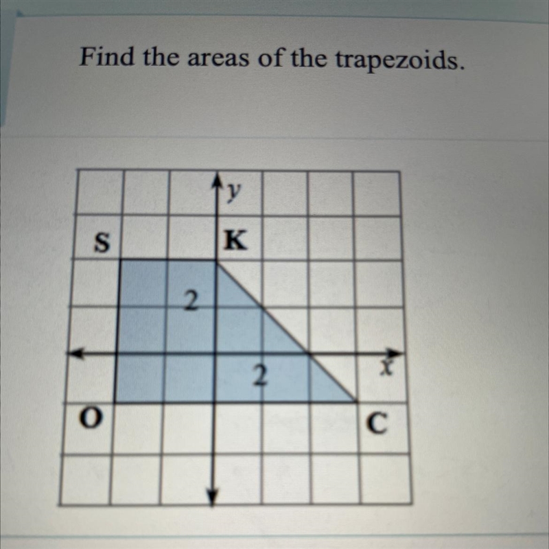 Find the area of the trapezoid￼-example-1