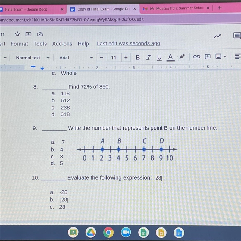 Can someone do #8 #9 & #10 for me please?!❤️-example-1