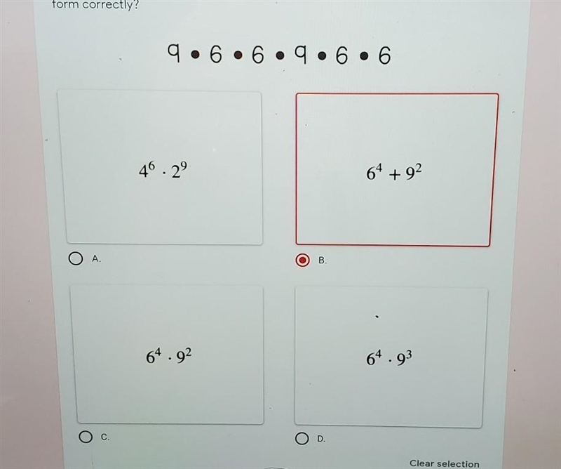 I cant figure out if its + or ×​-example-1