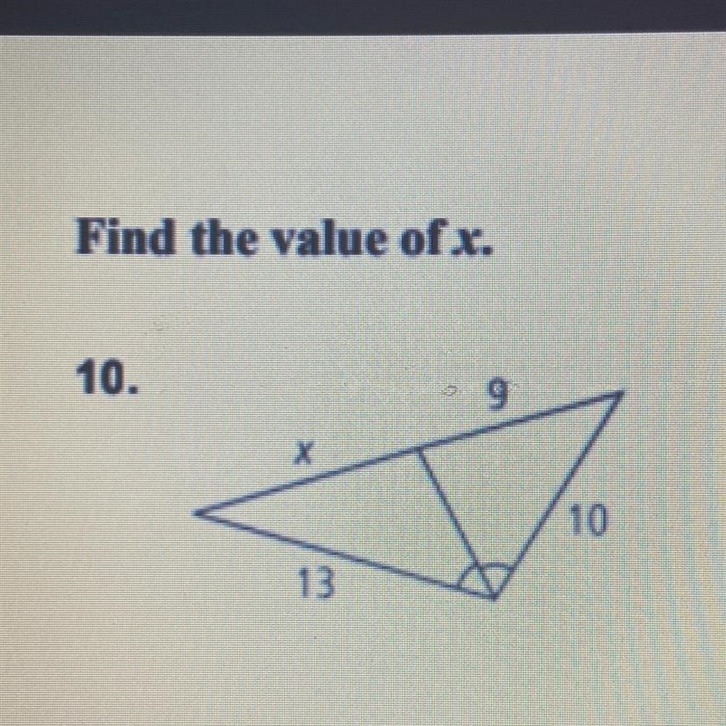 Find the value of x. please help! :)-example-1