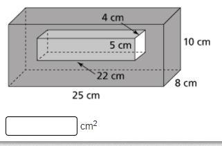 A wooden box has the shape of a rectangular prism. The inside of the box is also a-example-1