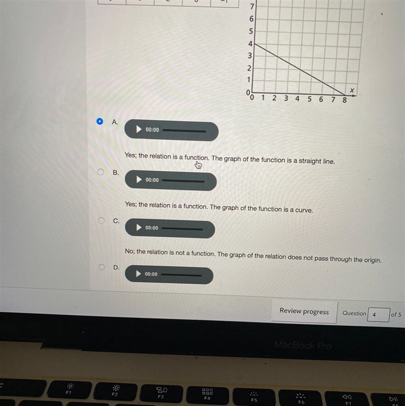 Help plsss the question says is the relation shown in the table a function use the-example-1