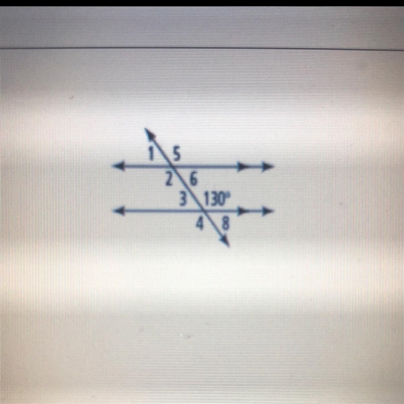 Which angles measure 130?-example-1