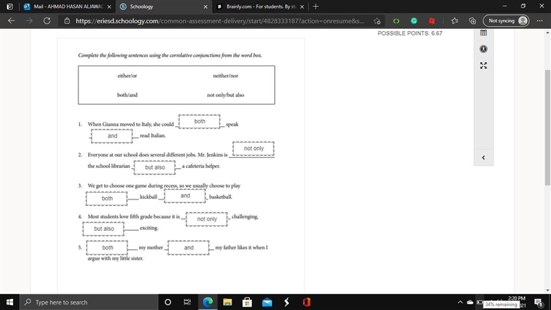 HELP! please i would do it but the conjunctions are the same-example-1