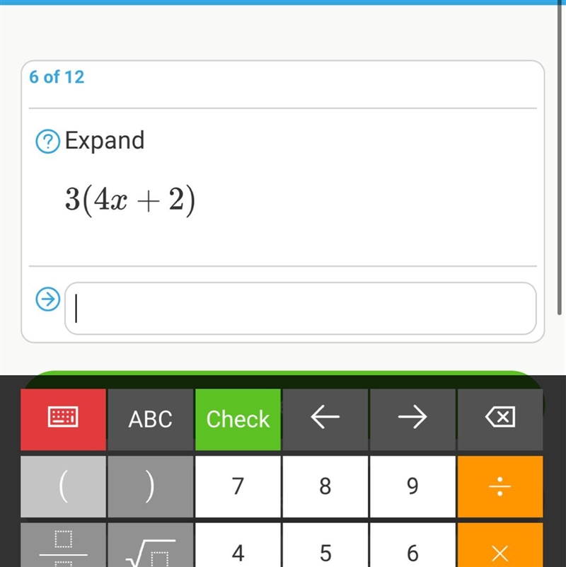 Expand 3(4x+2 can someone answer this please-example-1