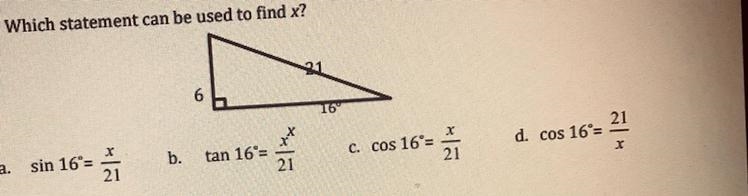 Which statement can be used to find X-example-1