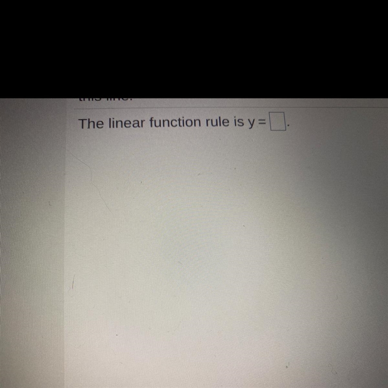 A line passes through the points (4,15) and (9,20). Right in line your function rule-example-1